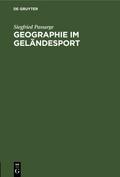 Geographie im Geländesport