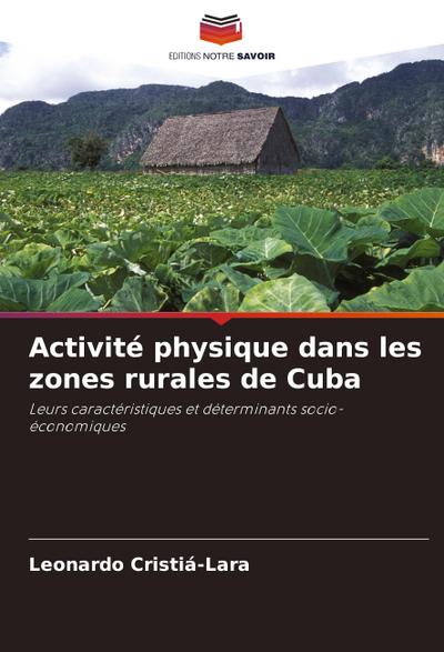 Activité physique dans les zones rurales de Cuba