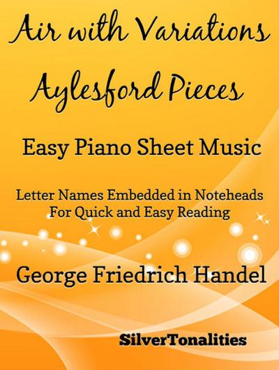 Air With Variations Aylesford Pieces - Easy Piano Sheet Music