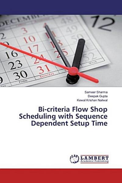 Bi-criteria Flow Shop Scheduling with Sequence Dependent Setup Time