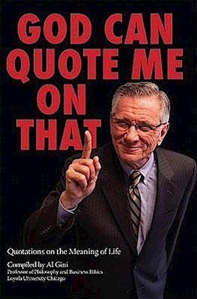 God Can Quote Me on That