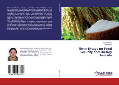 Three Essays on Food Security and Dietary Diversity