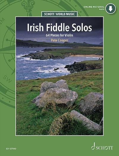 Irish Fiddle Solos (+Online Audio)for violin