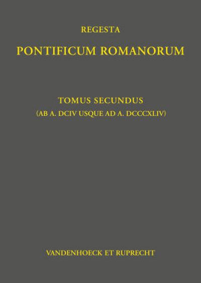 Regesta Pontificum Romanorum