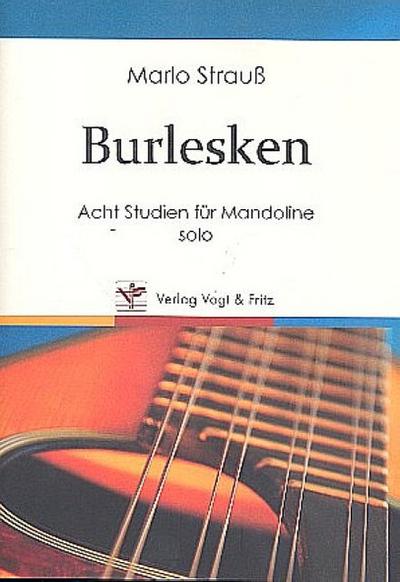 Burlesken - 8 Studienfür Mandoline solo