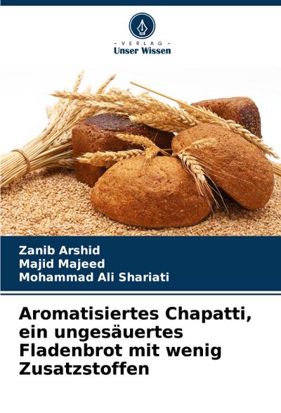 Aromatisiertes Chapatti, ein ungesäuertes Fladenbrot mit wenig Zusatzstoffen
