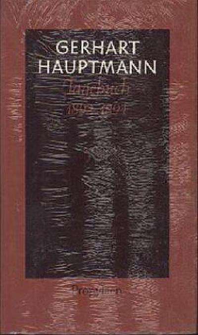 Tagebuch 1892 bis 1894