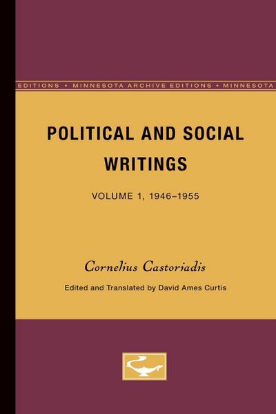 Political and Social Writings