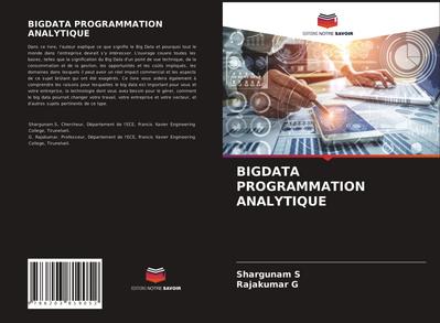 BIGDATA PROGRAMMATION ANALYTIQUE