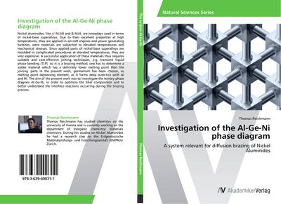 Investigation of the Al-Ge-Ni phase diagram