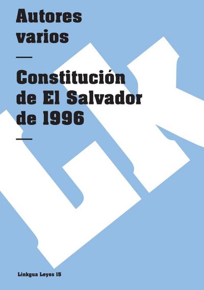 Constitución de El Salvador de 1996