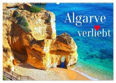 Algarve verliebt (Wandkalender 2026 DIN A2 quer), CALVENDO Monatskalender