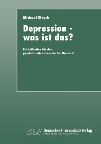 Depression - was ist das?