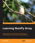 Learning Numpy Array