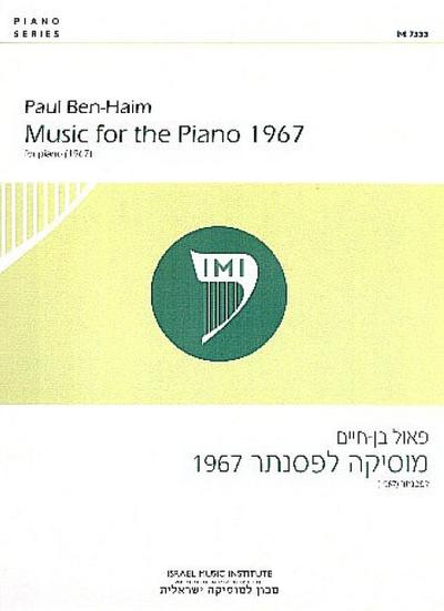 Music for Piano 1967for piano