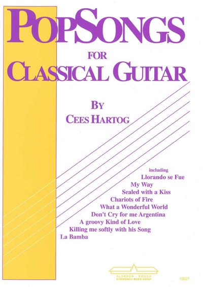 Pop Songs vol.1 - 9 easy arrangementsfor classical guitar