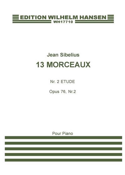 Etude op.76,2 pour piano