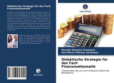 Didaktische Strategie für das Fach Finanzmathematik
