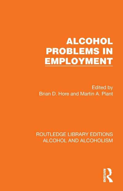Alcohol Problems in Employment