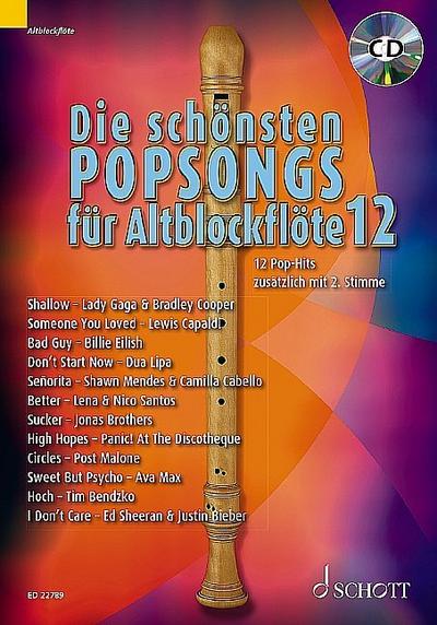 Die schönsten Popsongs für Alt-Blockflöte