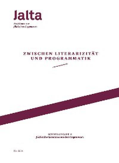 Zwischen Literarizität und Programmatik – Jüdische Literaturen der Gegenwart