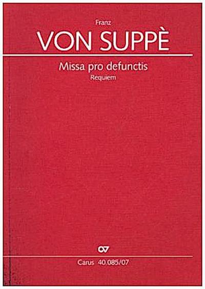 Missa pro defunctis, Studienpartitur