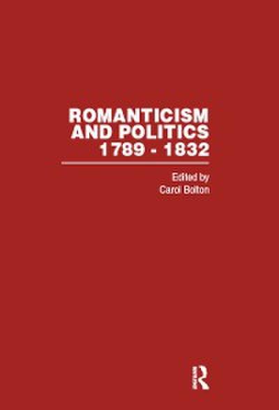 Romanticism&Politics 1789-1832