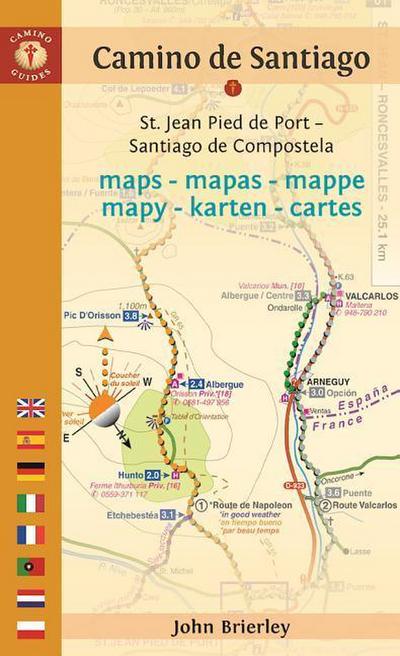 CAMINO DE SANTIAGO MAPS - MAPA