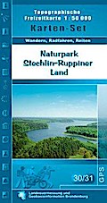 Set Naturpark Stechlin-Ruppiner Land: Topographische Freizeitkarte 1:50000 (Topographische Freizeitkarten 1:50000, Land Brandenburg / Für Wanderungen, Rad- und Bootsfahrten)