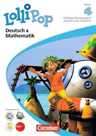 LolliPop Multimedia Deutsch & Mathematik 4. Klasse, 1 DVD-ROM