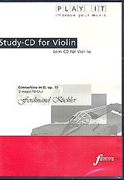 Concertino in D, op 15, D-Dur