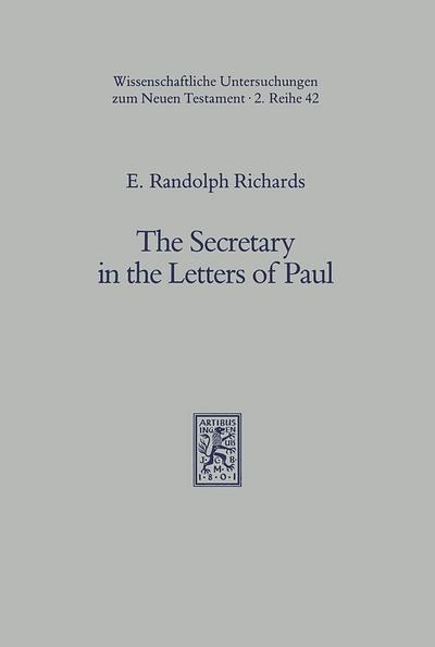 The Secretary in the Letters of Paul