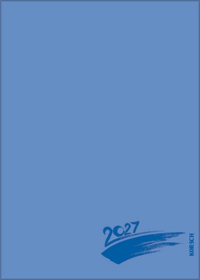 Foto-Malen-Basteln Bastelkalender A5 blau 2027