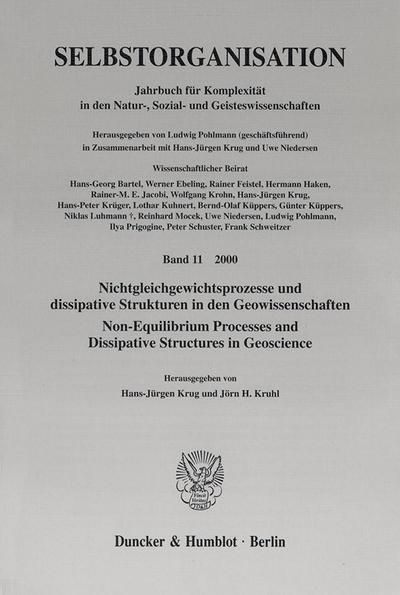 Selbstorganisation Selbstorganisation.