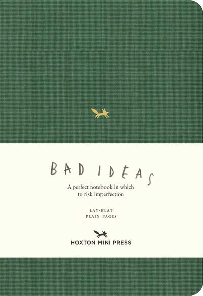 A Notebook for Bad Ideas (Medium / Green / Unlined)