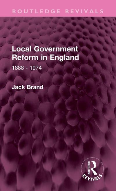 Local Government Reform in England