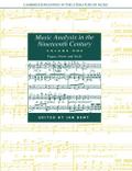 Music Analysis in the Nineteenth Century