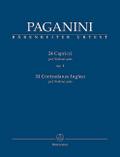 24 Capricci op. 1/24 Contradanze Inglesi für Violi