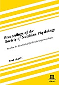 Proceedings of the Society of Nutrition Physiology Band 23