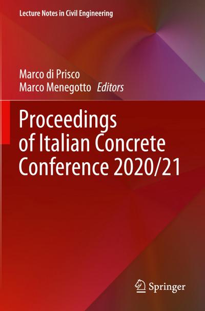 Proceedings of Italian Concrete Conference 2020/21