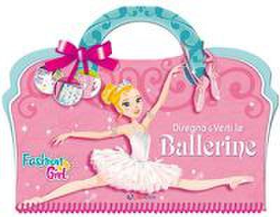 Disegna e vesti le ballerine. Fashion girl