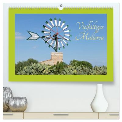 Vielfältiges Mallorca (hochwertiger Premium Wandkalender 2026 DIN A2 quer), Kunstdruck in Hochglanz