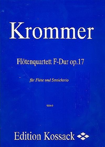 Quartett F-Dur op.17für Flöte, Violine, Viola und Violoncello