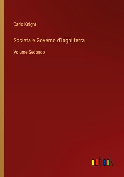 Societa e Governo d’Inghilterra