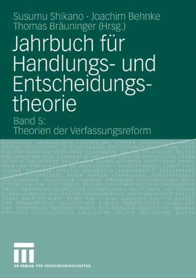 Jahrbuch für Handlungs- und Entscheidungstheorie