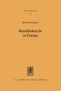 Rundfunkrecht in Europa