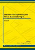 Mechanical Engineering and Green Manufacturing II