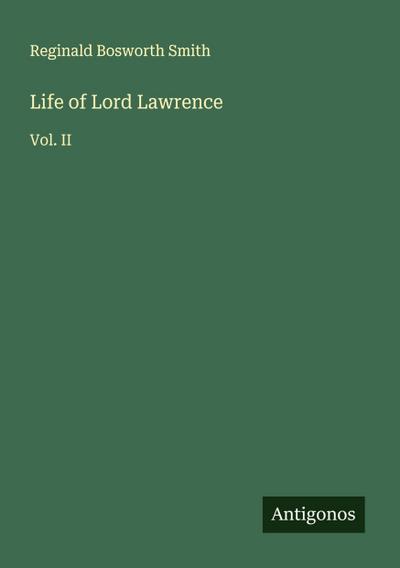 Life of Lord Lawrence