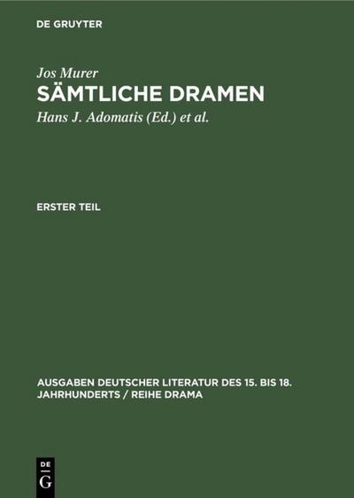 Sämtliche Dramen
