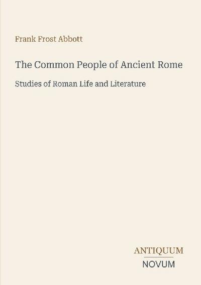 The Common People of Ancient Rome